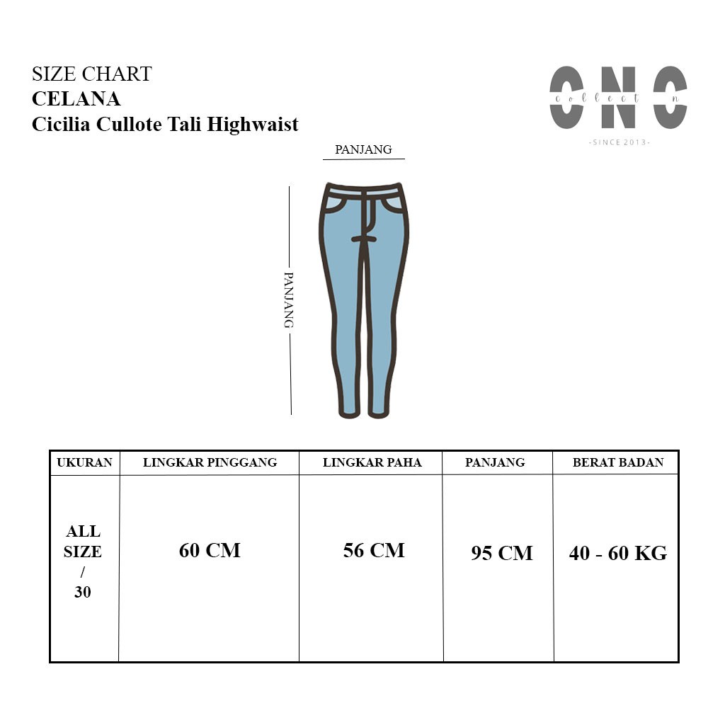 Cullote Tali Highwaist