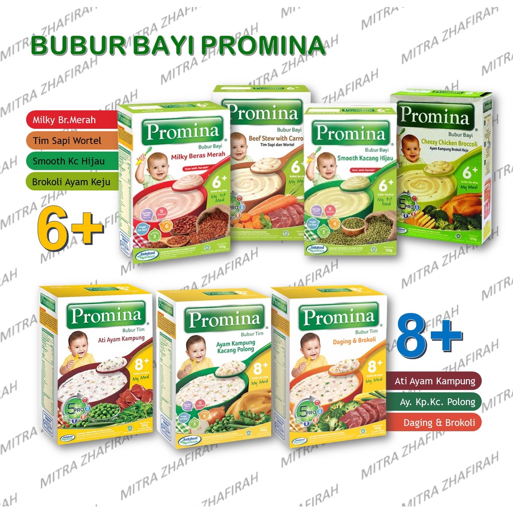 ✅MZ✅ BUBUR BAYI PROMINA 6+ | Bubur Bayi Promina 8+ | BUBUR PROMINA 6 bulan | BUBUR PROMINA 8+