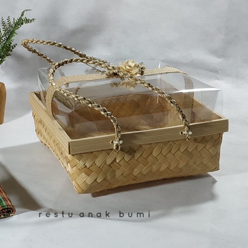 

Kotak seserahan uniq ukuran 25cm premium hantaran parsel buah wadah kain tempat senek nasi tumpeng nasi ketring box sanggan ater ater premium