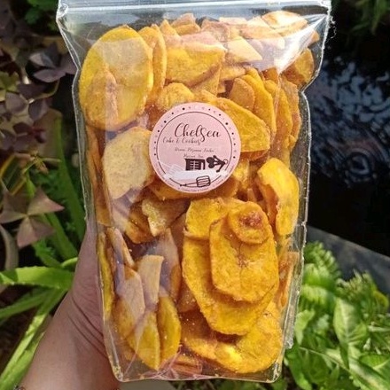 

Keripik Pisang Manis Bulat Kripik Koin Enak Renyah Gurih