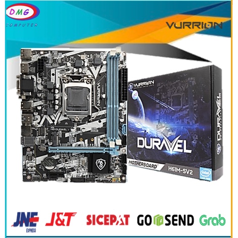 MAINBOARD / MOTHERBOARD / MOBO - VURRION MOBO DURAVEL H61M-SV2