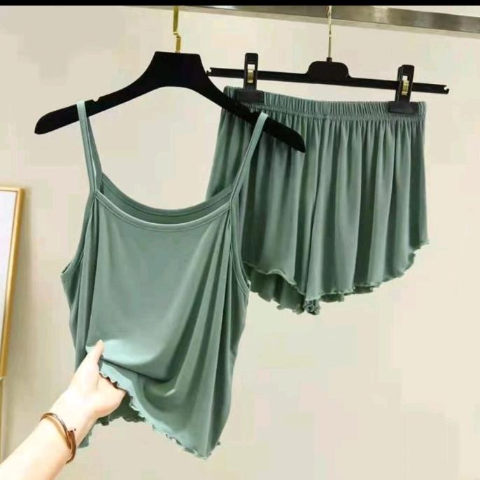 jenniso setelan baju sexy set tidur baju haram import