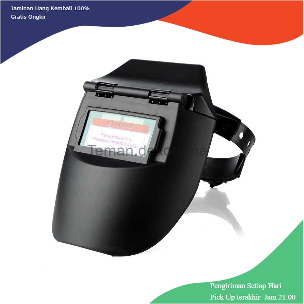 TD-PR2 TRUSOXIN Masker Las Auto Darkening Safety Mask Flat Flip - 5100B
