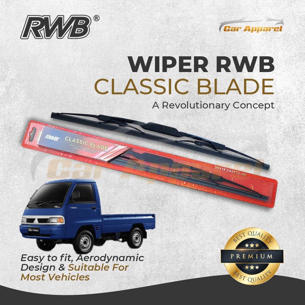 Wiper RWB Classic Mitsubishi T120SS Hybrid / Windshield Mitsubishi T120SS