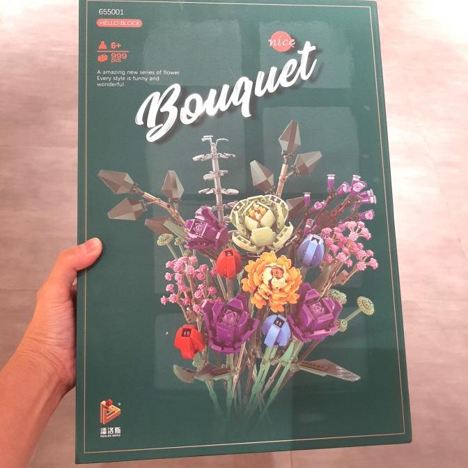 LEGO FLOWER BOUQUET / MAINAN BUILDING BLOCKS BUKET BUNGA