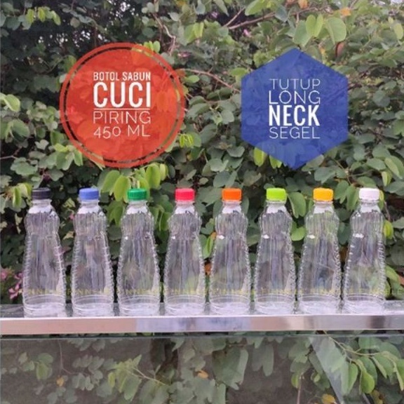 Botol Sabun Cuci Piring 450 ml Botol Cupir 450ml Botol Sunlight Botol Sabun Cuci Piring Botol Plasti