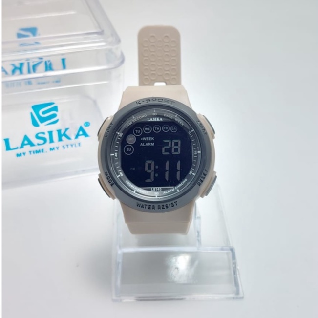 FREE BOX Jam Tangan Digital Unisex Water Resistant ORIGINAL LASIKA Type 8145