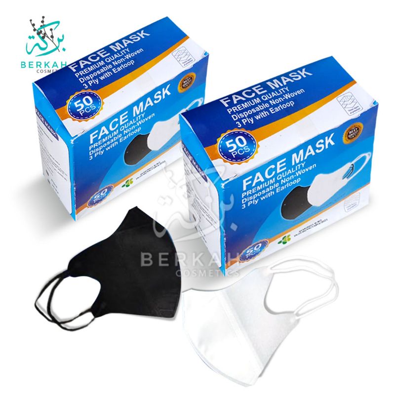 Face Mask/ Masker Duckbill Earlop isi 50pcs