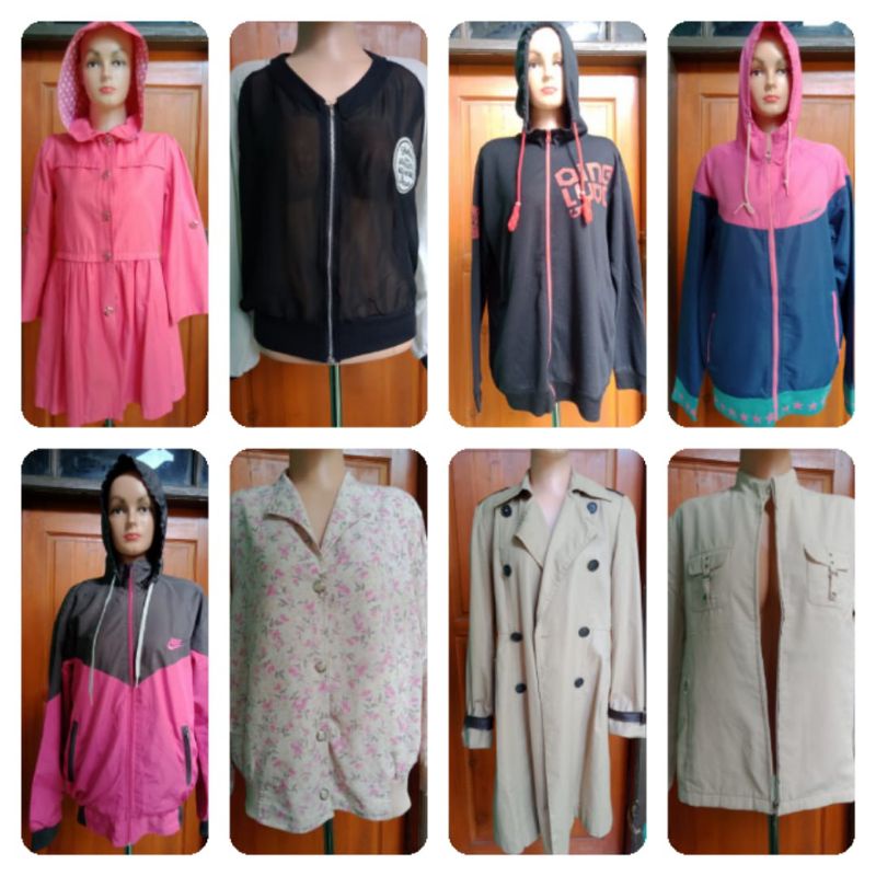thrift Jaket crop/ jaket sport/  coach /COD