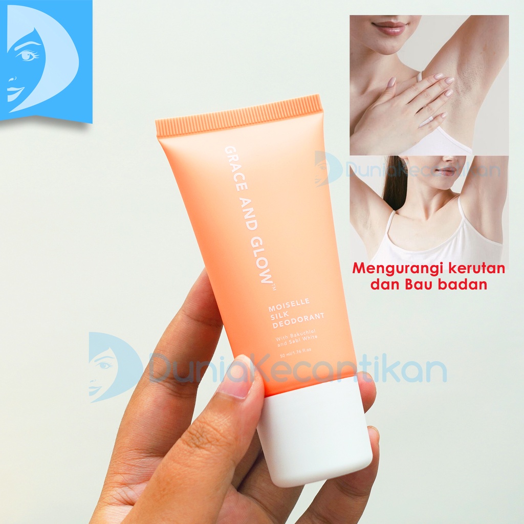 Grace and Glow Deodorant Roll On Serum Protect Deo Penghilang Bau Badan Grace &amp; Glow Deo BPOM Pemutih Ketiak