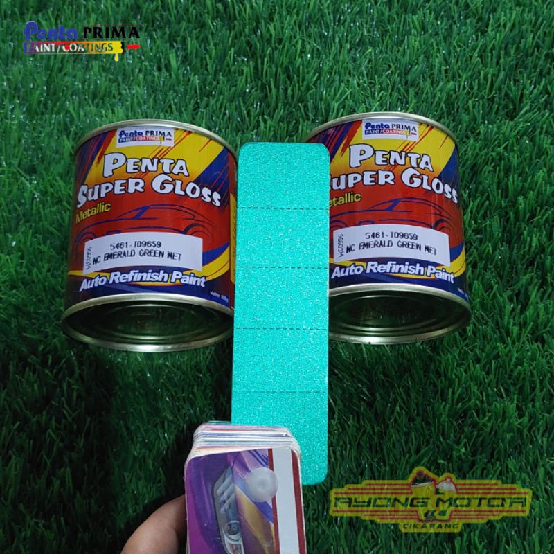 Cat Penta Super Gloss/Cat Duco T09659 NC Emerald Green Met 0,2Kg