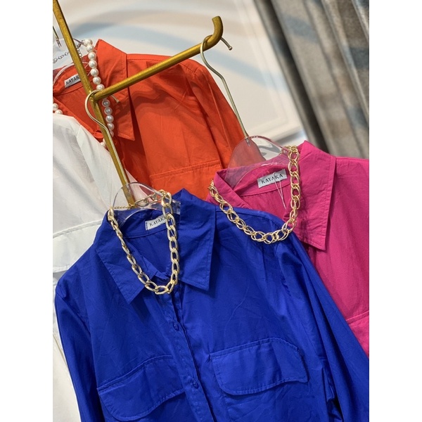 FW B1329 Kemeja Katun Premium Quality