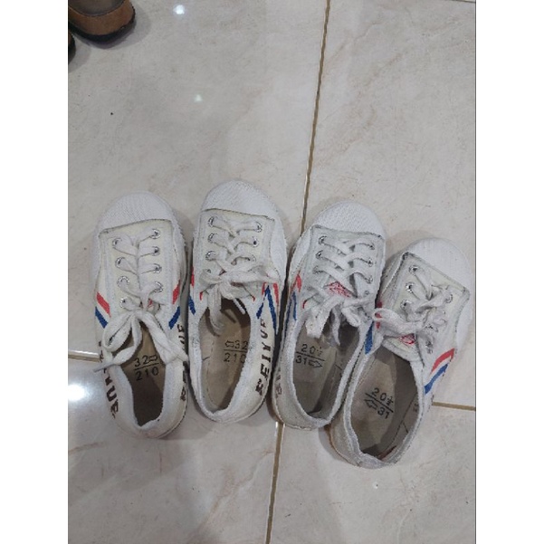 sepatu wushu feiyue 31 second masih bagus