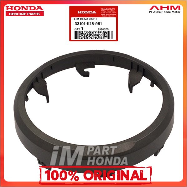 *Ori Ahm !!!! Rim Ring Lampu Depan CB150 Verza 33101-K18-961 33101K18961 Terjamin asli 100% ahm hond