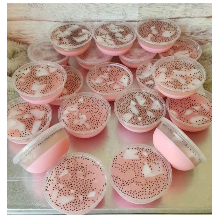 

puding cup kelapa kaca per 6cup