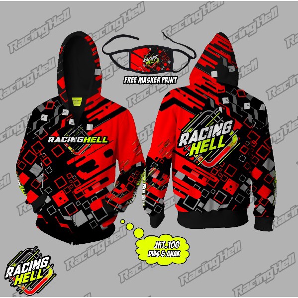 Jacket Anak Harian | Jacket Motor Anak Racinghell