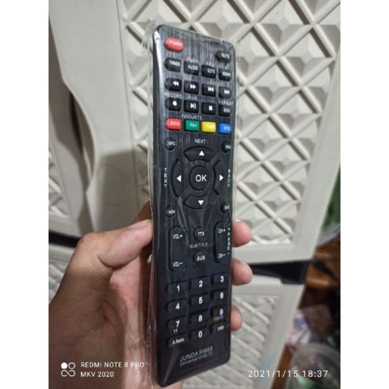 Remote Junda RM-88 Remote Multifungsi Set Top Box STB DVB-T2/