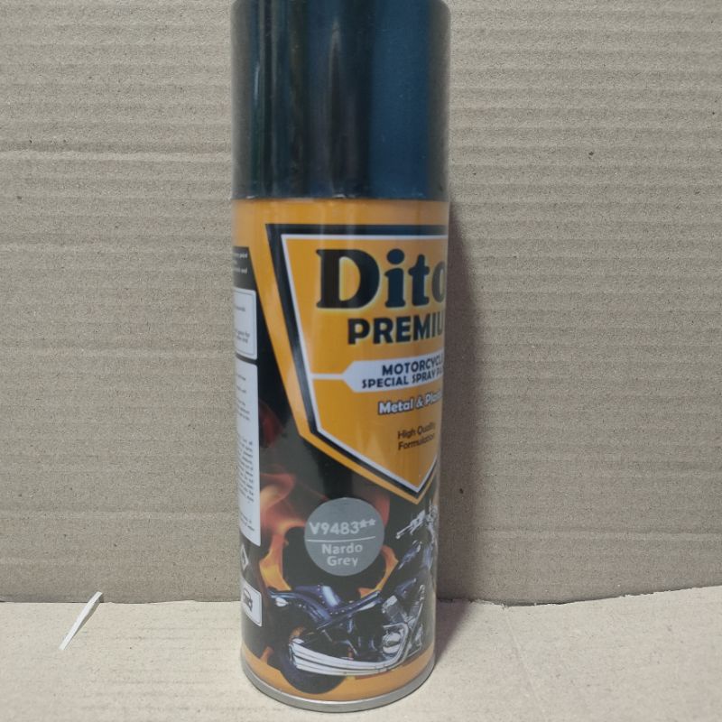 Pilok Cat Diton Premium Paket Lengkap 3 Kaleng Nardo Grey Abu Abu V9483 Primer Grey 9120 Clear Gloss 9128 400cc Pilok Paketan Cat Semprot Special Spray Paint