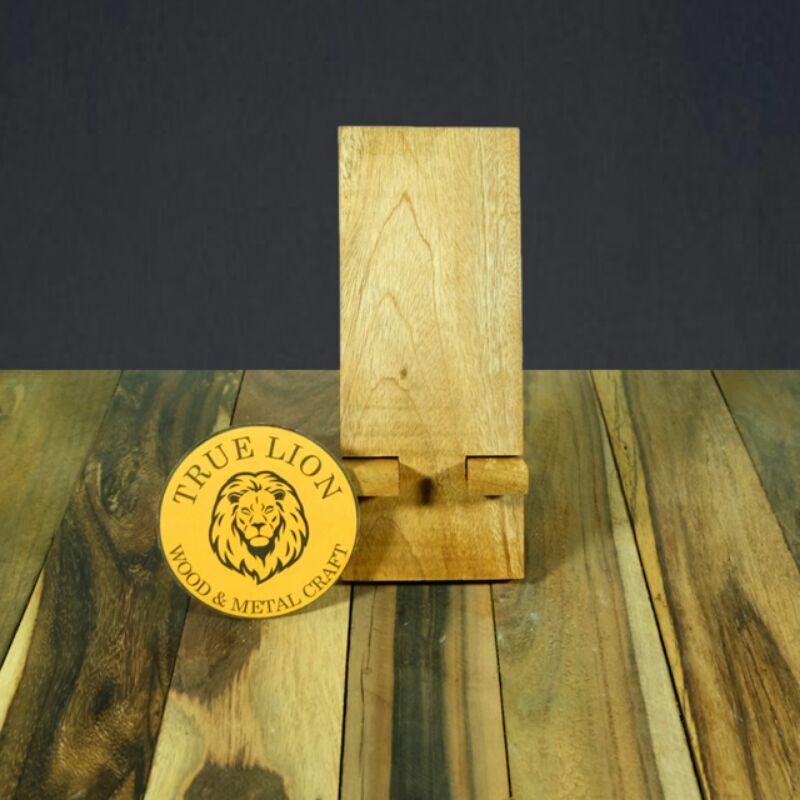 Stand Holder HP /Wooden Phone Holder Standing /Phone Stand Kayu /Stand HP