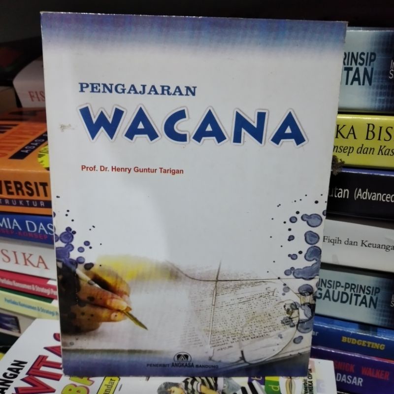 Jual Pengajaran Wacana By Henry Guntur Tarigan Shopee Indonesia