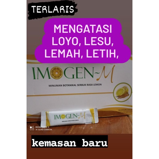 Paket Hemat DAHSYAT Imogen M (2 bks) - Kim Stella Kopi Ginseng (1 bks)