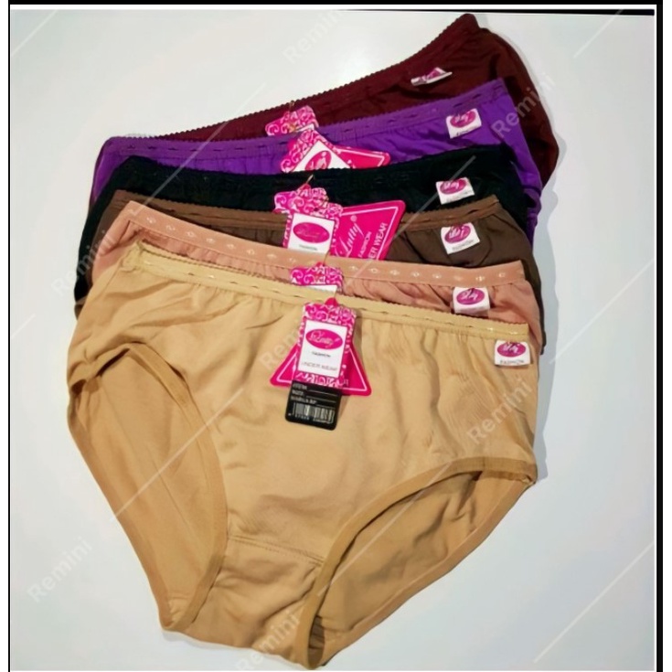 Celana Dalam Wanita LUTTY Warna Gelap CD Wanita Murah Kualitas Premium