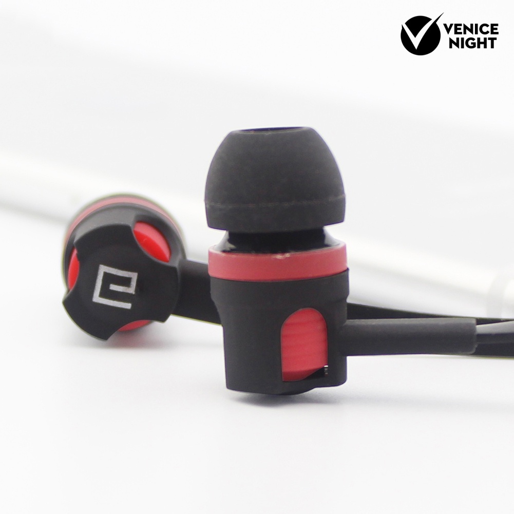 (VNEP) (Berkabel) Stereo In-Ear Earphone Headphone dengan Mikrofon Headset Gaming untuk Ponsel