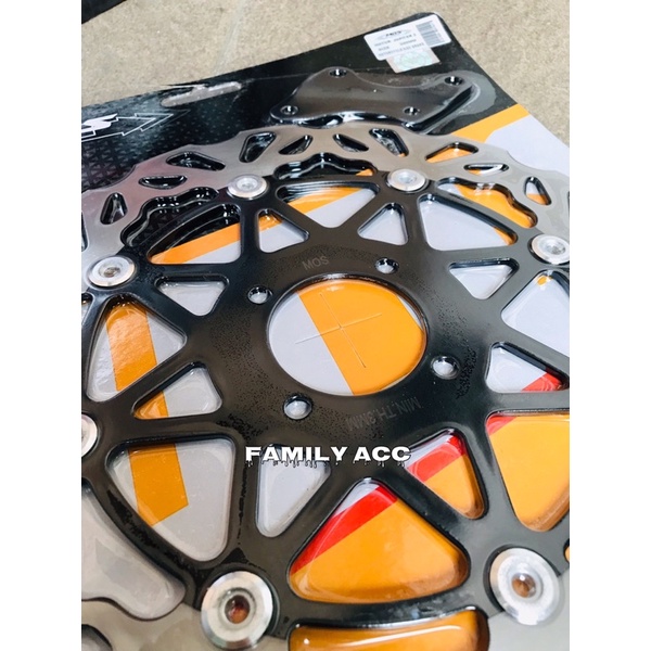 PIRINGAN CAKRAM DEPAN MOS COPY PSM PLUS BREKET 300MM PNP JUPITER Z / VEGA LAMA / FIZR / JUPITER MX / JUPITER Z1 MOS BLACK SERIES