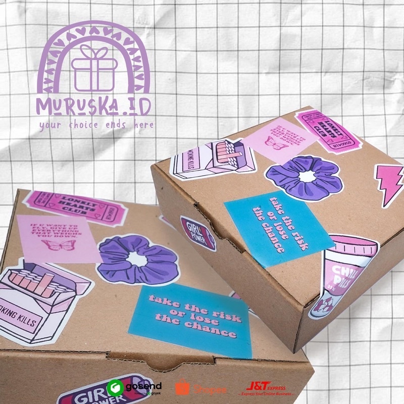 

BOX STICKER TUMBLR AESTHETIC MURUSKA