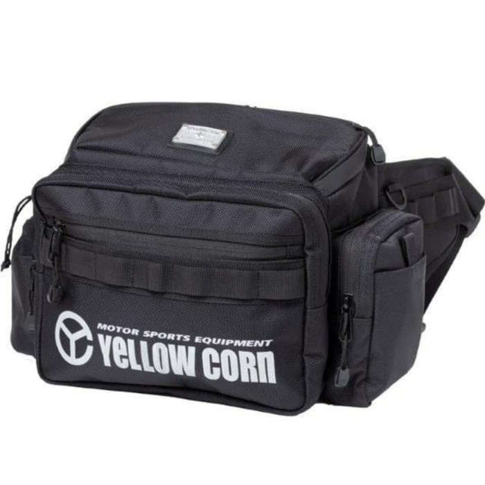 Romp Waistbag Yellow Corn Ye-55 Black Tas Pinggang Original Yellow Corn