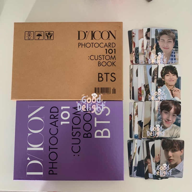 READY SHARING DICON 101 BTS TAEHYUNG NAMJOON JHOPE JUNGKOOK BINDER
