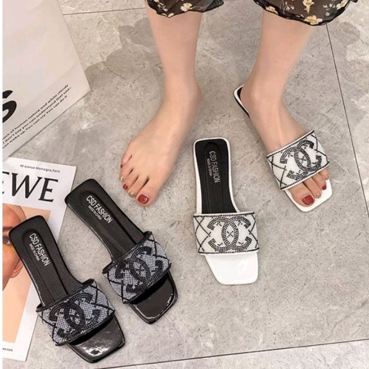 [NEW] KANOSUE SLOP SANDALS FASHION CC KS2107 #Realstock IQ