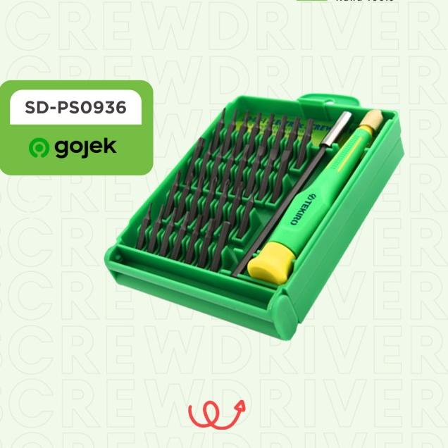 TEKIRO SET OBENG PRESISI 30 PCS