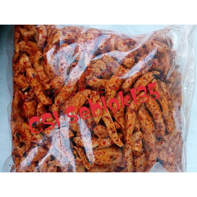 

Basreng ViraL baso goreng stik exstra pedas daun jeruk 1kg