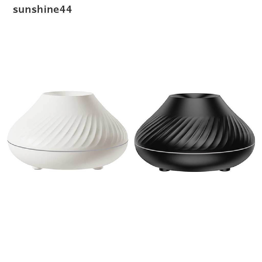 Sunshine Air Humidifier / Diffuser Aroma 130ml Portable Bentuk Gunung Berapi Dengan Lampu Malam Led