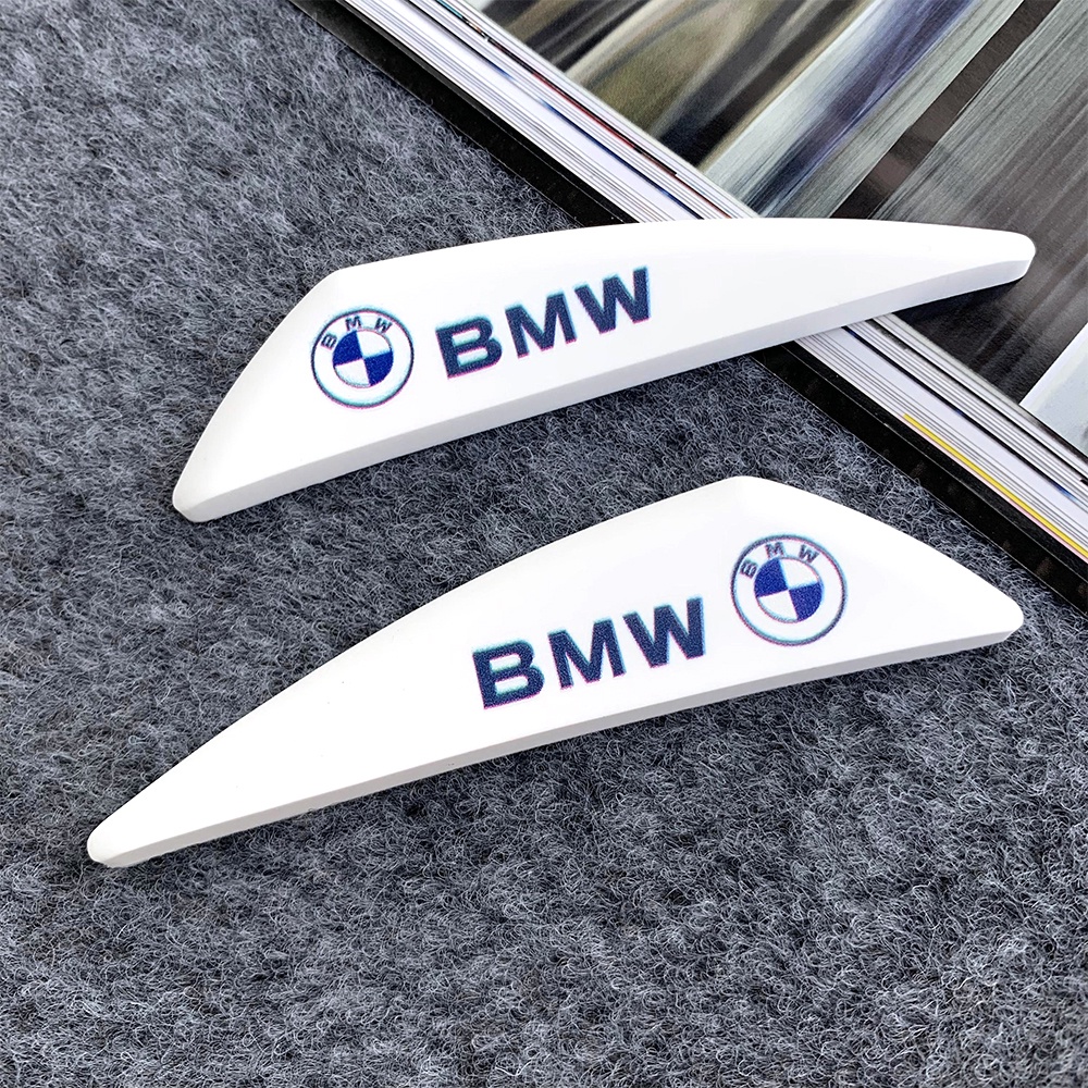 BMW Stiker Perlindungan Sudut Pintu Mobil Anti Tabrakan Gores Silikon Logo Karet 1 2 3 4 5 6 7 seri X1 X3 X4 X5 X6 F10 F30