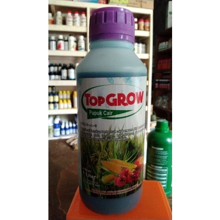 TOP GROW 1L-PUPUK CAIR BERKUALITAS-PUPUK ASLI-PUPUK BUAH-PUPUK SAYURAN-PUPUK PADI-PUPUK SERBAGUNA