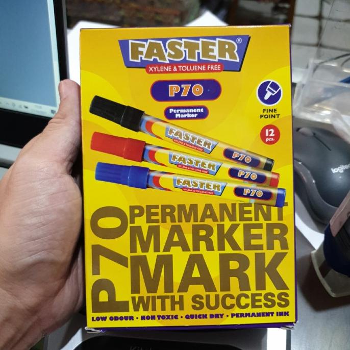 

Discount Spidol Faster P70 Permanent /ALAT TULIS AESTHETIC/ALAT TULIS SEKOLAH/ALAT TULIS SET/ALAT TULIS LENGKAP/ALAT TULIS ANAK/ALAT TULIS LUCU