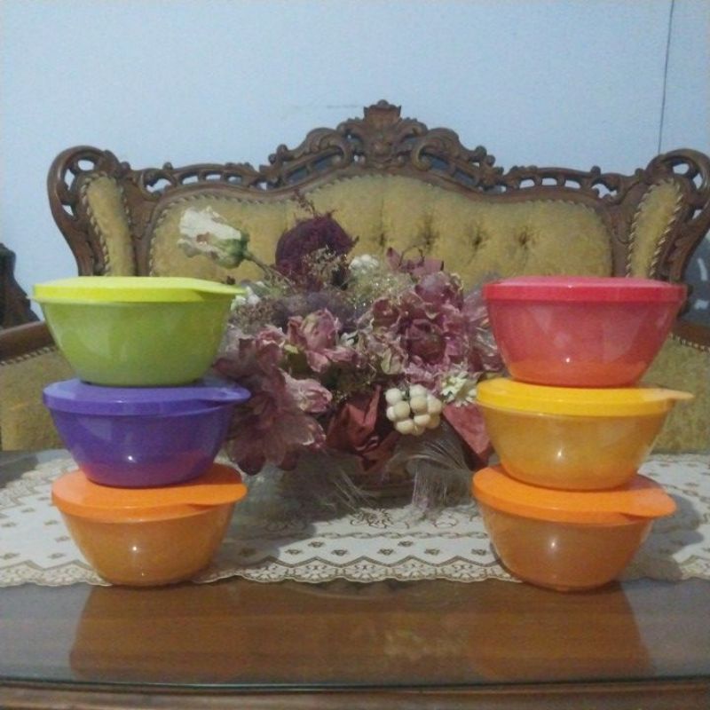 PROMO Click Bowl Tupperware/Mpasi , Wadah sebagurna asli product Tupperware.