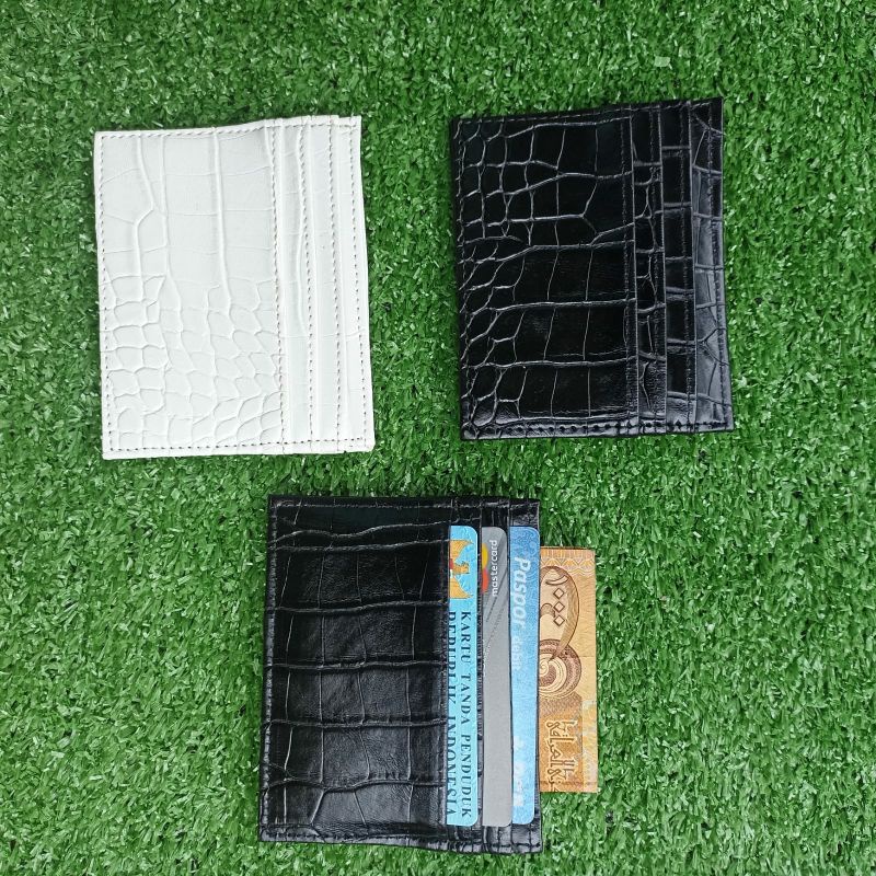 Dompet kartu croco/souvenir pernikahan dompet kartu unik