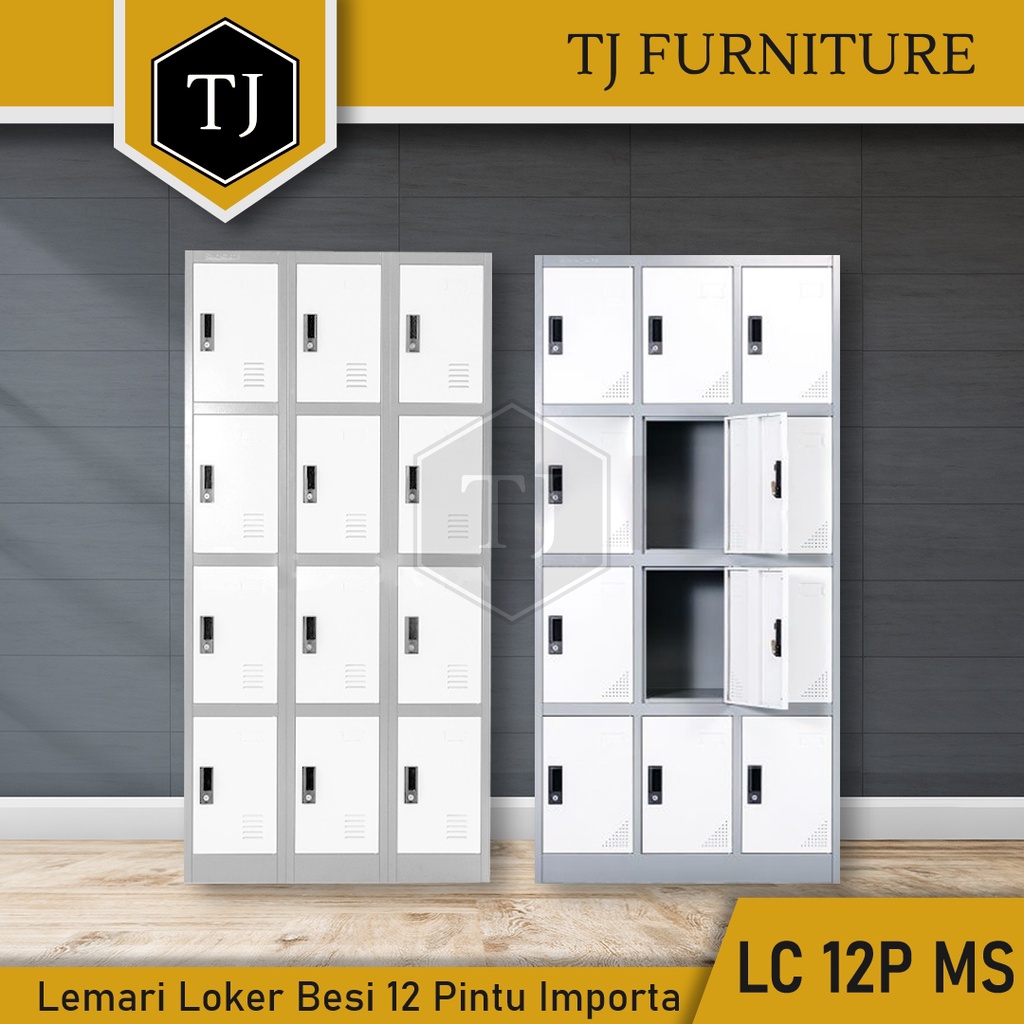 Jual Importa Loker Besi / Lemari Arsip / Locker Kantor Besi 12 Pintu ...