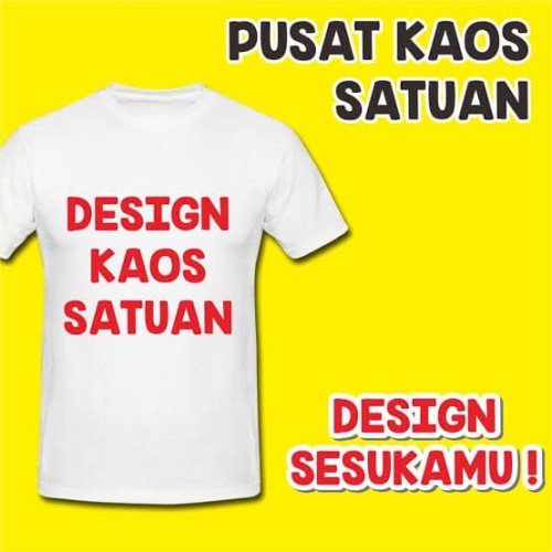 BAJU KAOS SABLON CUSTOM SATUAN FOTO GAMBAR NAMA TULISAN KATA KATA DESAIN SENDIRI TEKNIK SABLON DTF