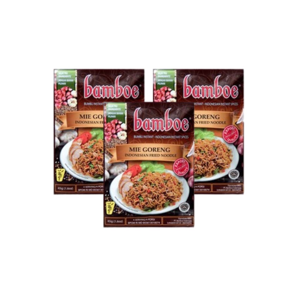 Jual Bamboe Bumbu Mie Goreng X Gr Shopee Indonesia