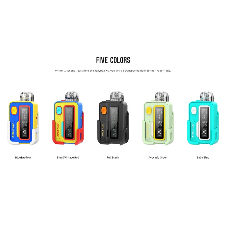 Rincoe Jellybox XS 30W 1000mAh Pod Kit Authentic - Jelly Box XS Kit