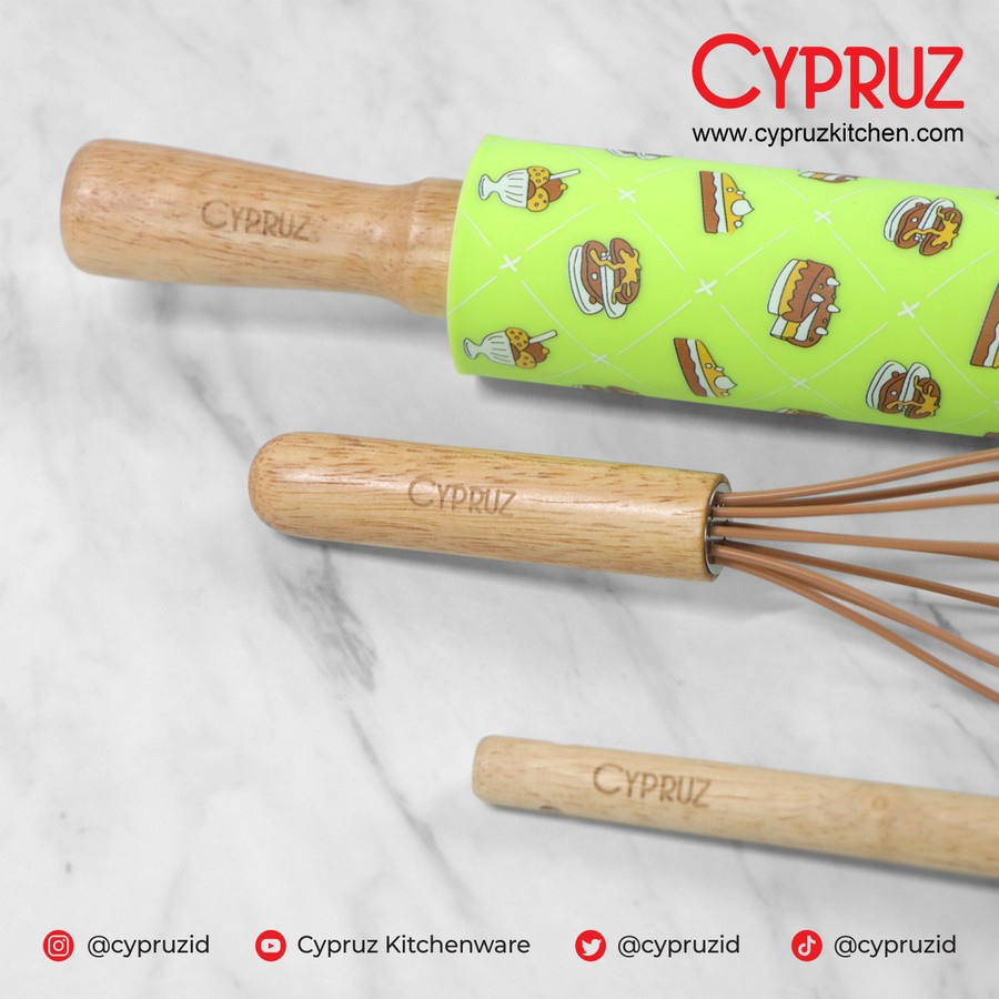 Cypruz AK-1111 Utensil Cookies Silicone Set 3 PCS