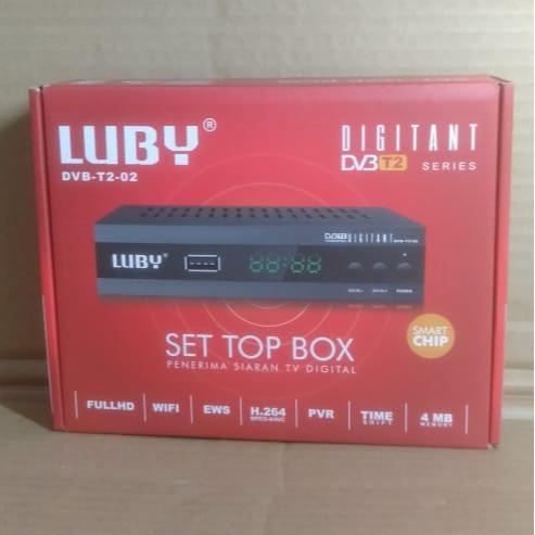 SET TOP BOX / STB MEREK LUBY STB DVB T2 01 TV DIGITAL UNTUK SEMUA JENIS TV