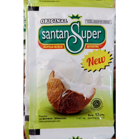 Santan Super 13 gr x 10 pcs