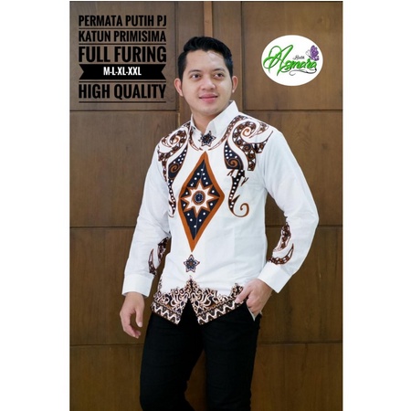 Permata Putih BATIK PRIA LENGAN PANJANG