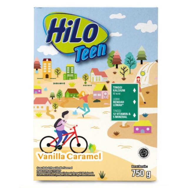 

Hilo Teen Vanilla Caramel 750gr