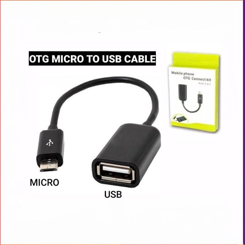 KABEL OTG V8 MICRO USB TYPE C LUNA VV81 / OTG KABEL ON THE GO CONNECT KIT SB